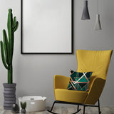 Metallic Roadway Throw Pillow Cover, Set of 2-Front
